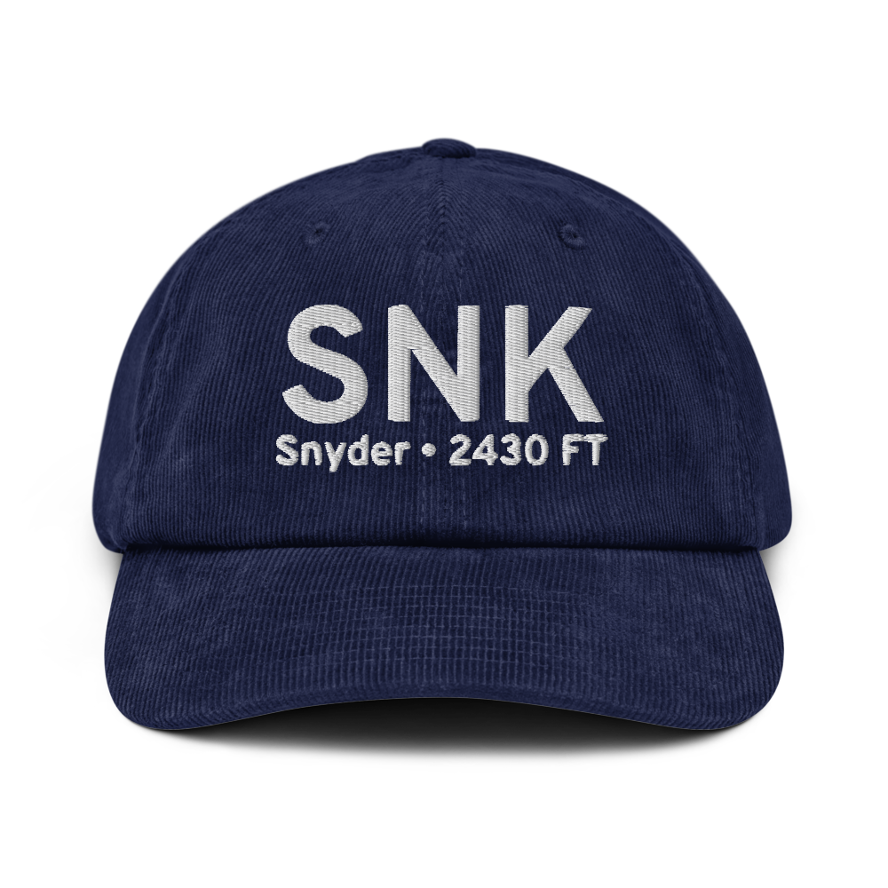 Snyder (KSNK) Airport Hat 
