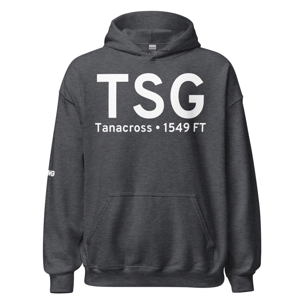 Tanacross (TSG) Airport Hoodie Sweatshirt 