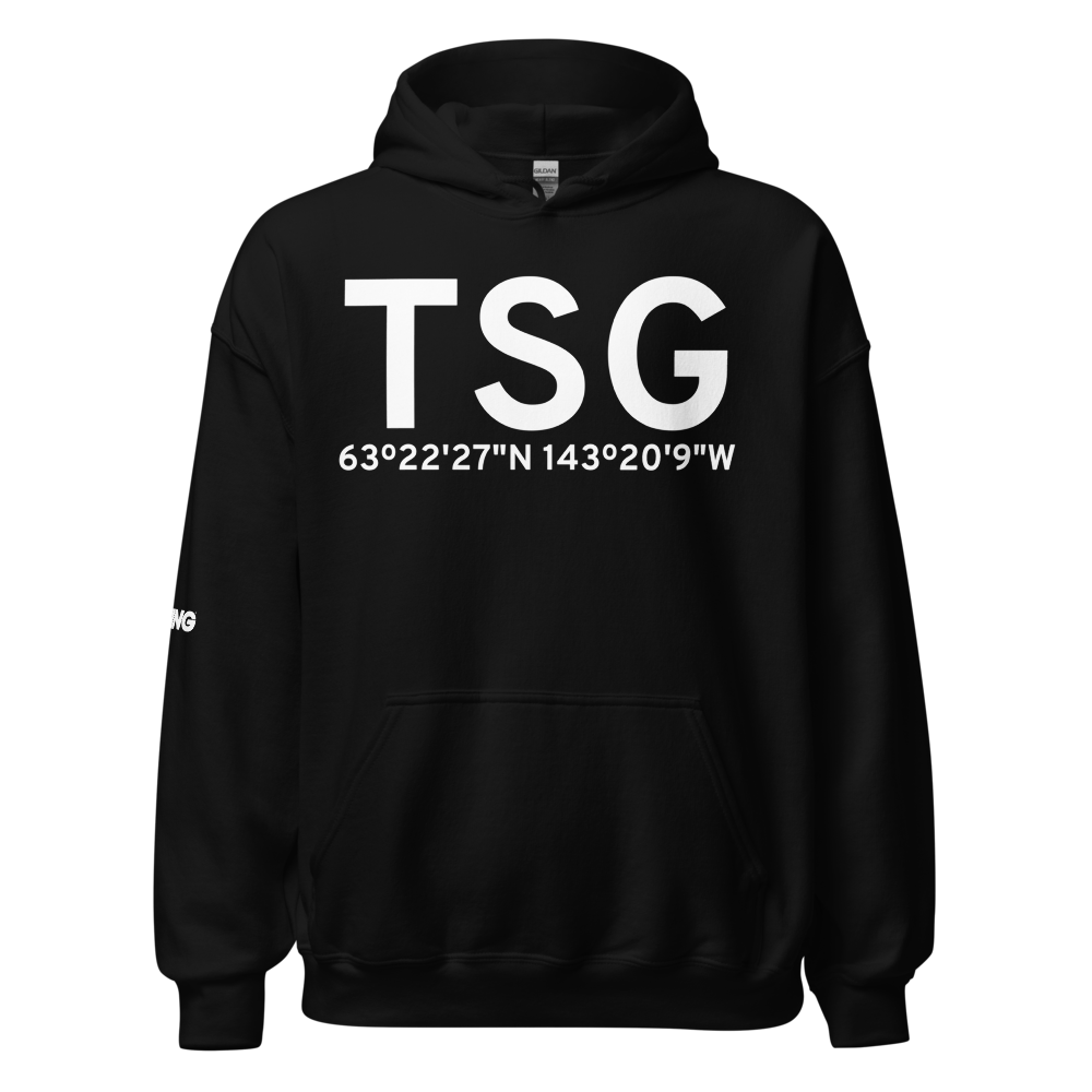 Tanacross (TSG) Airport Hoodie Sweatshirt 