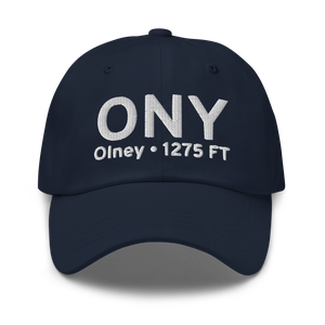 Olney (KONY) Airport Hat