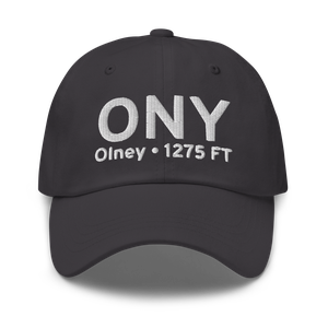 Olney (KONY) Airport Hat