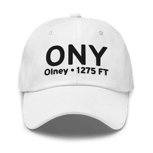 Olney (KONY) Airport Hat