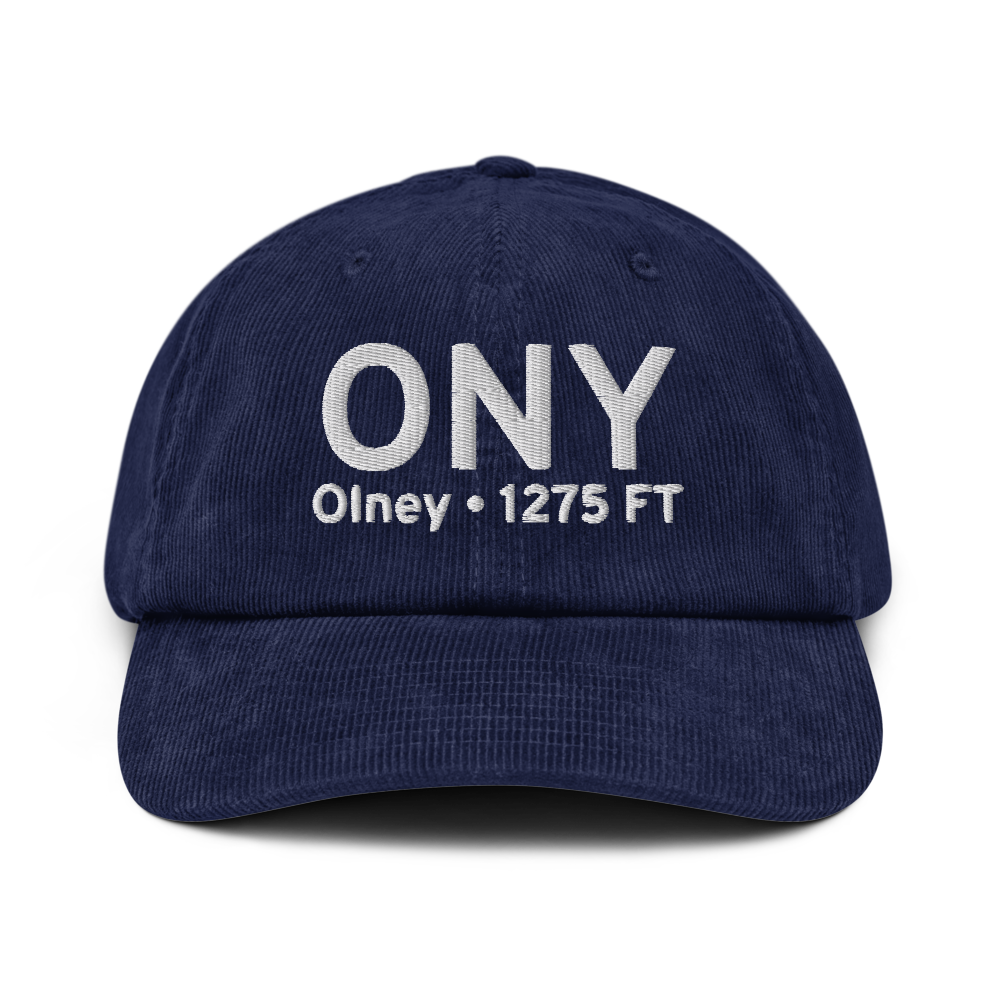 Olney (KONY) Airport Hat 