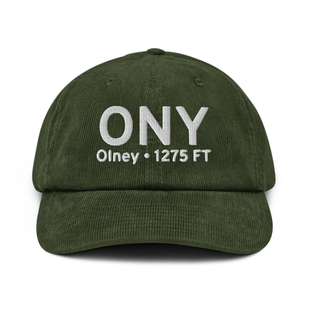 Olney (KONY) Airport Hat 