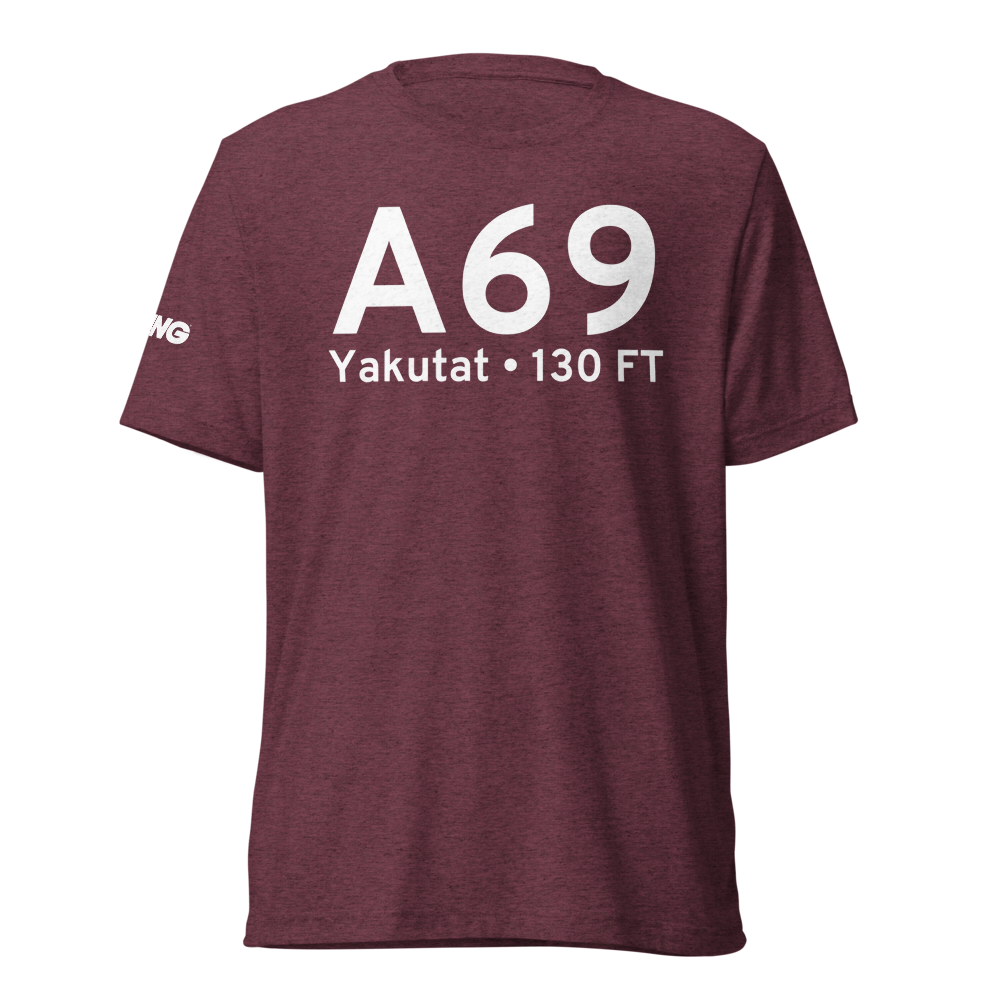 Yakutat (A69) Airport Tri-blend T-Shirt 
