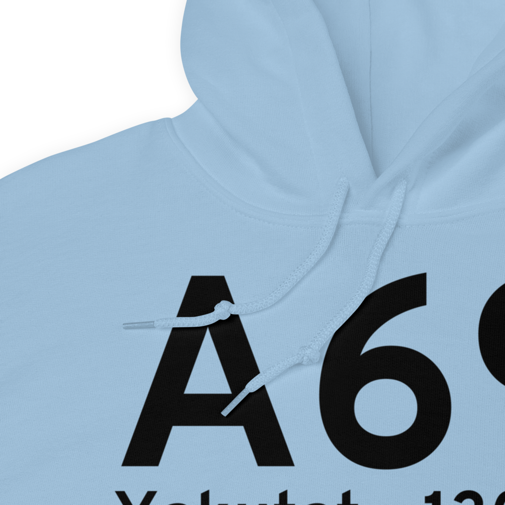 Yakutat (A69) Airport Hoodie Sweatshirt 