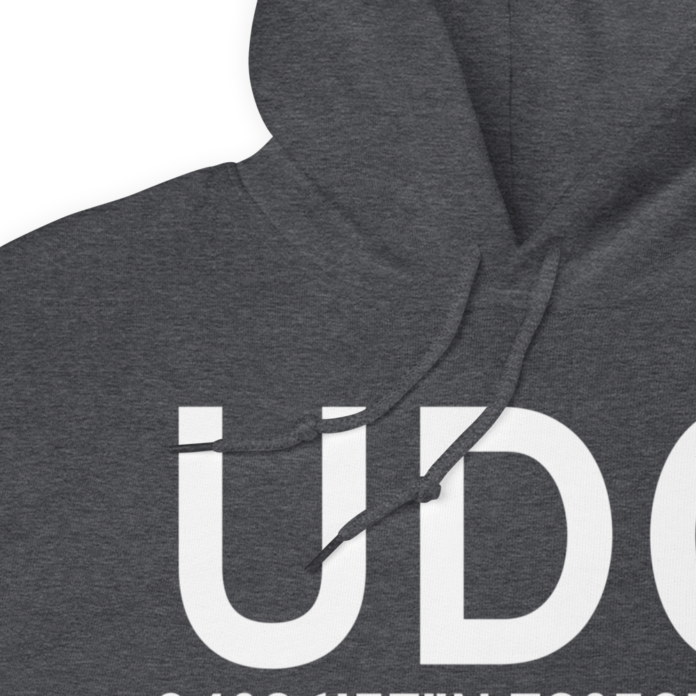 Darlington (KUDG) Airport Hoodie Sweatshirt 