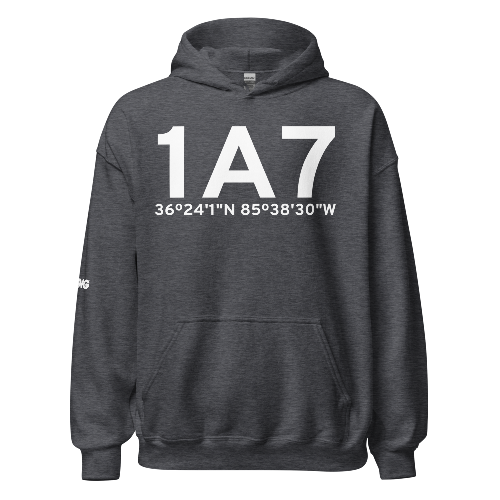 Gainesboro (K1A7) Airport Hoodie Sweatshirt 