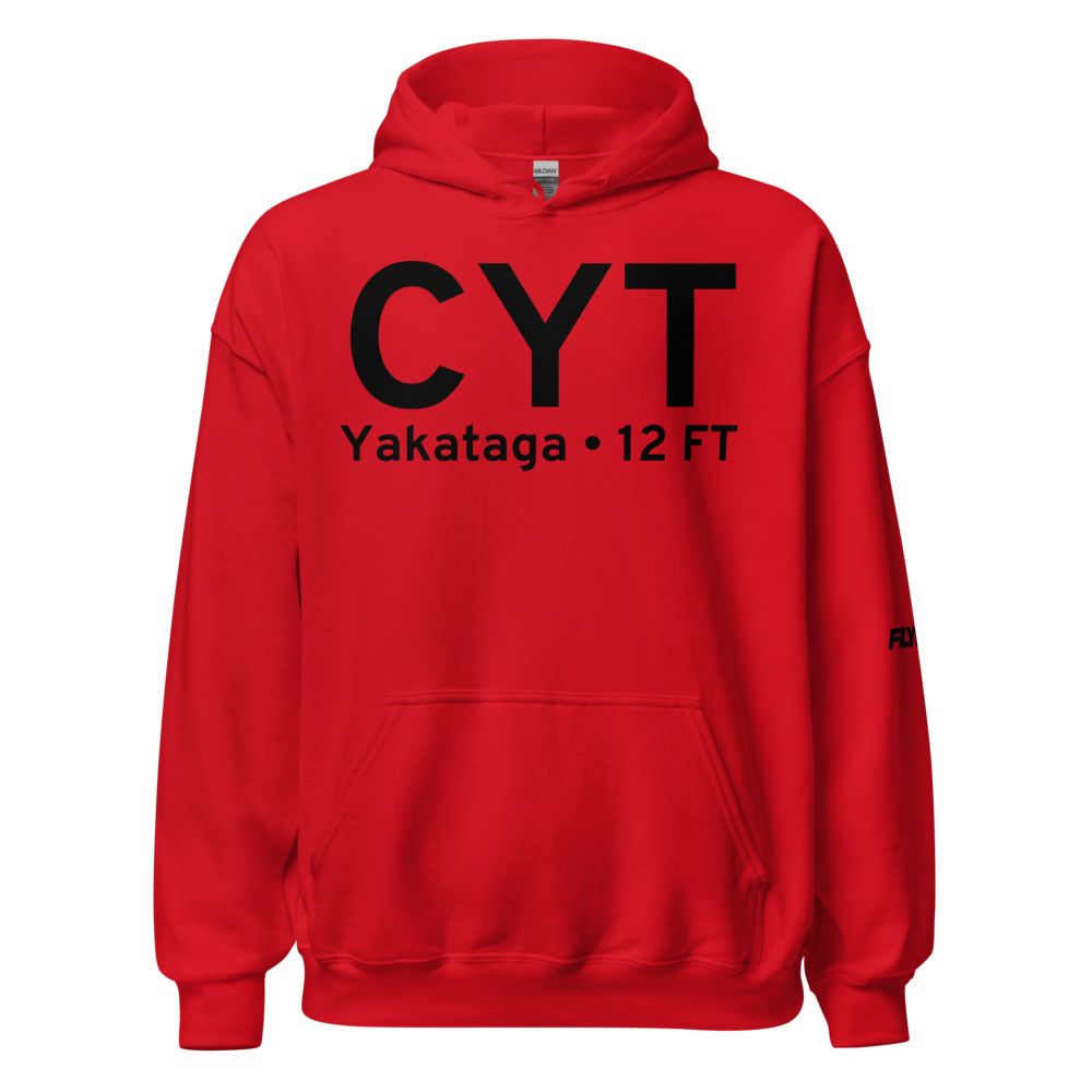 Yakataga (PACY) Airport Hoodie Sweatshirt 