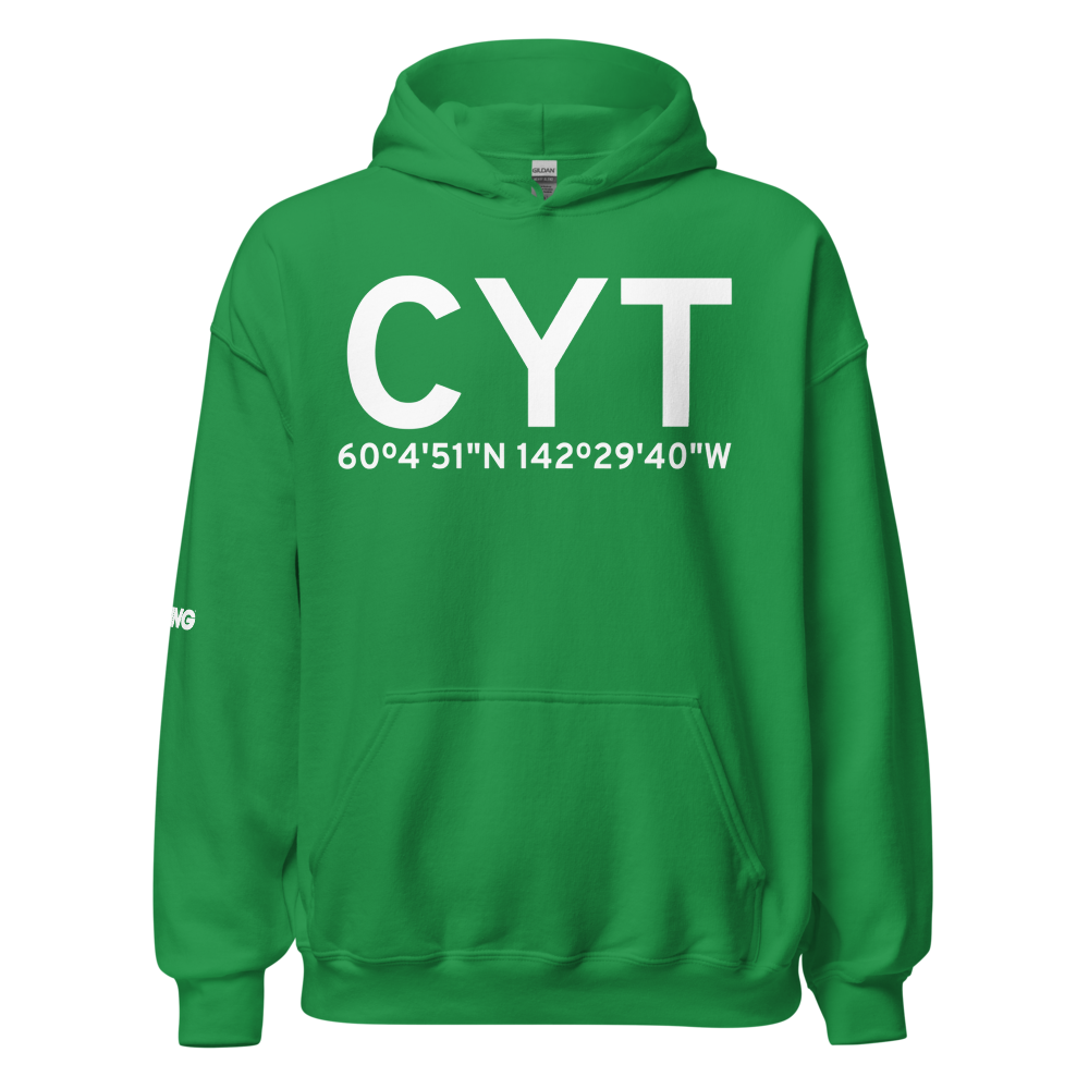 Yakataga (PACY) Airport Hoodie Sweatshirt 