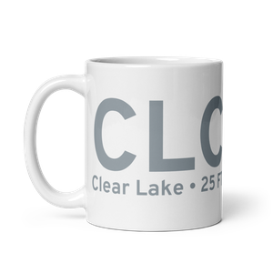 Clear Lake (CLC) Airport Mug