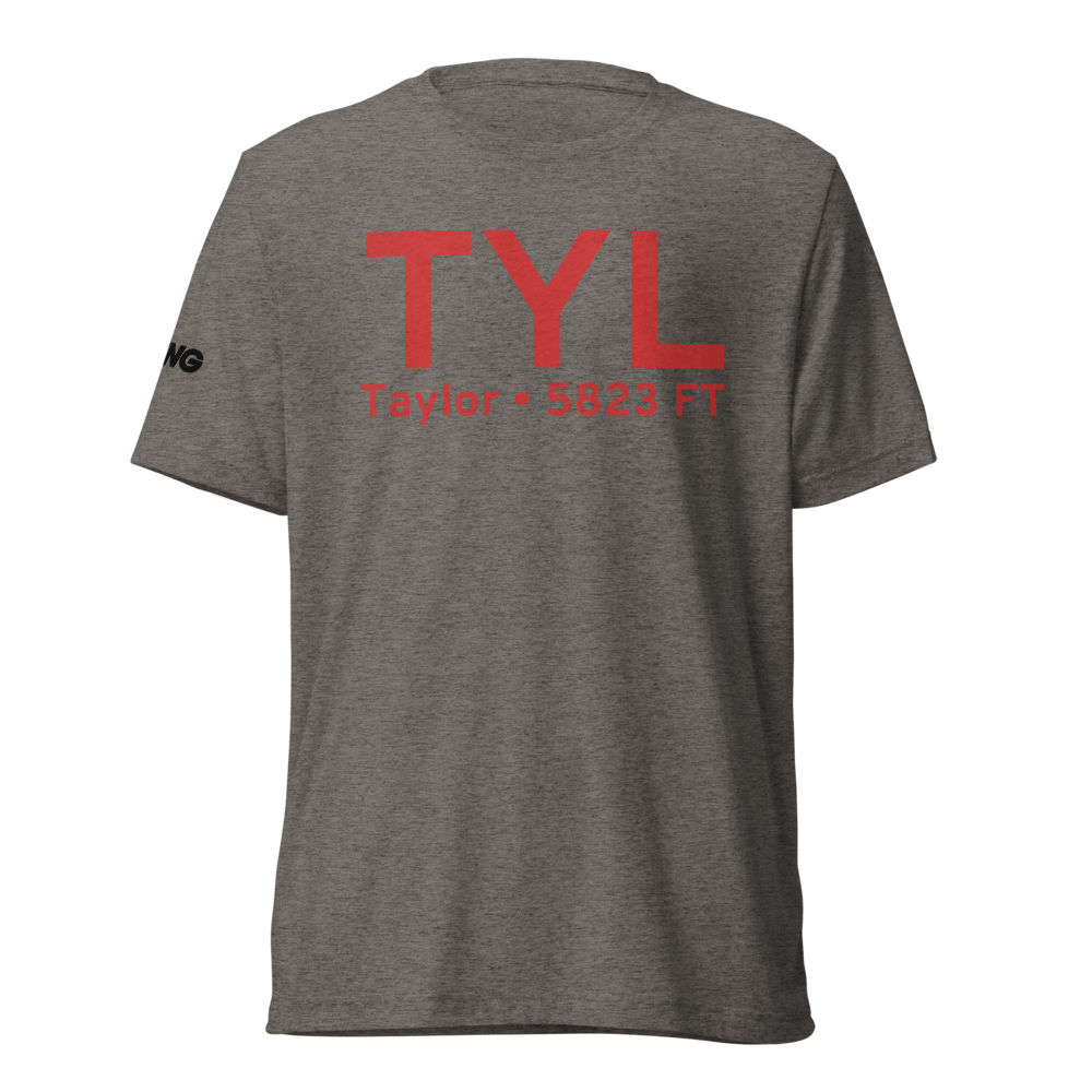 Taylor (KTYL) Airport Tri-blend T-Shirt 