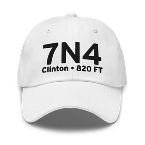 Clinton (7N4) Airport Hat