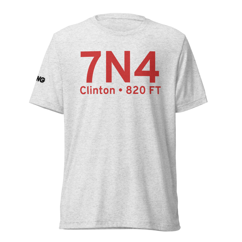 Clinton (7N4) Airport Tri-blend T-Shirt 