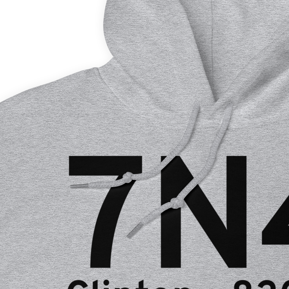 Clinton (7N4) Airport Hoodie Sweatshirt 