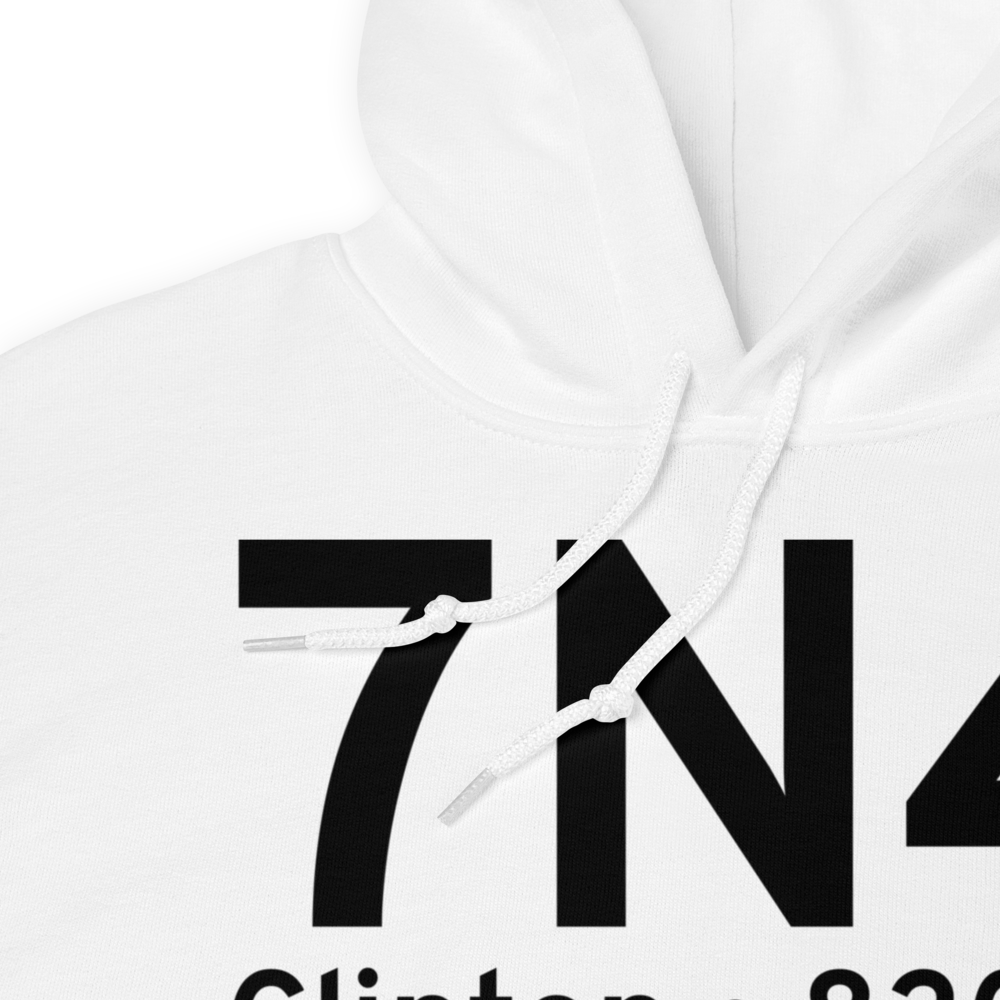 Clinton (7N4) Airport Hoodie Sweatshirt 