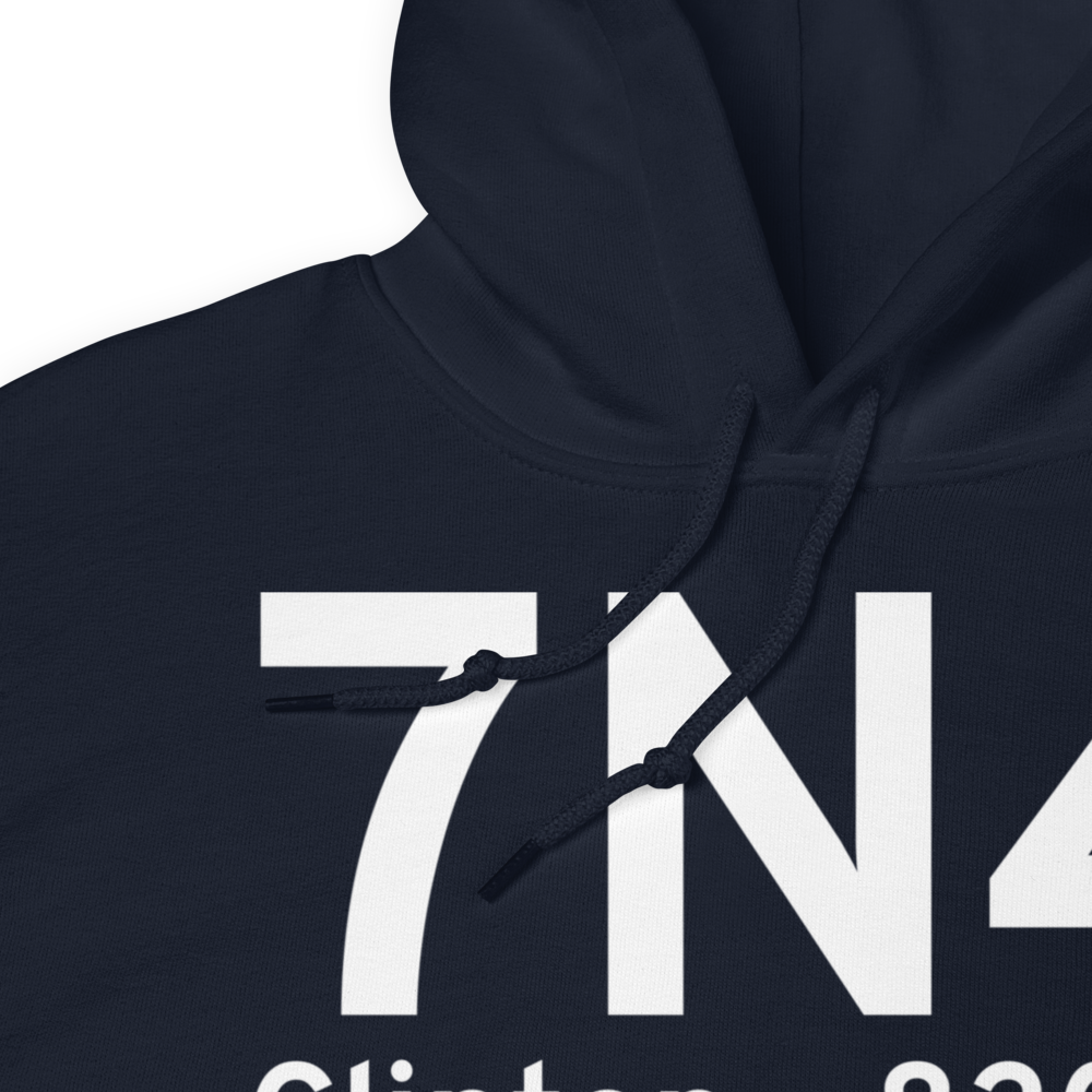 Clinton (7N4) Airport Hoodie Sweatshirt 