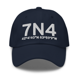 Clinton (7N4) Airport Hat