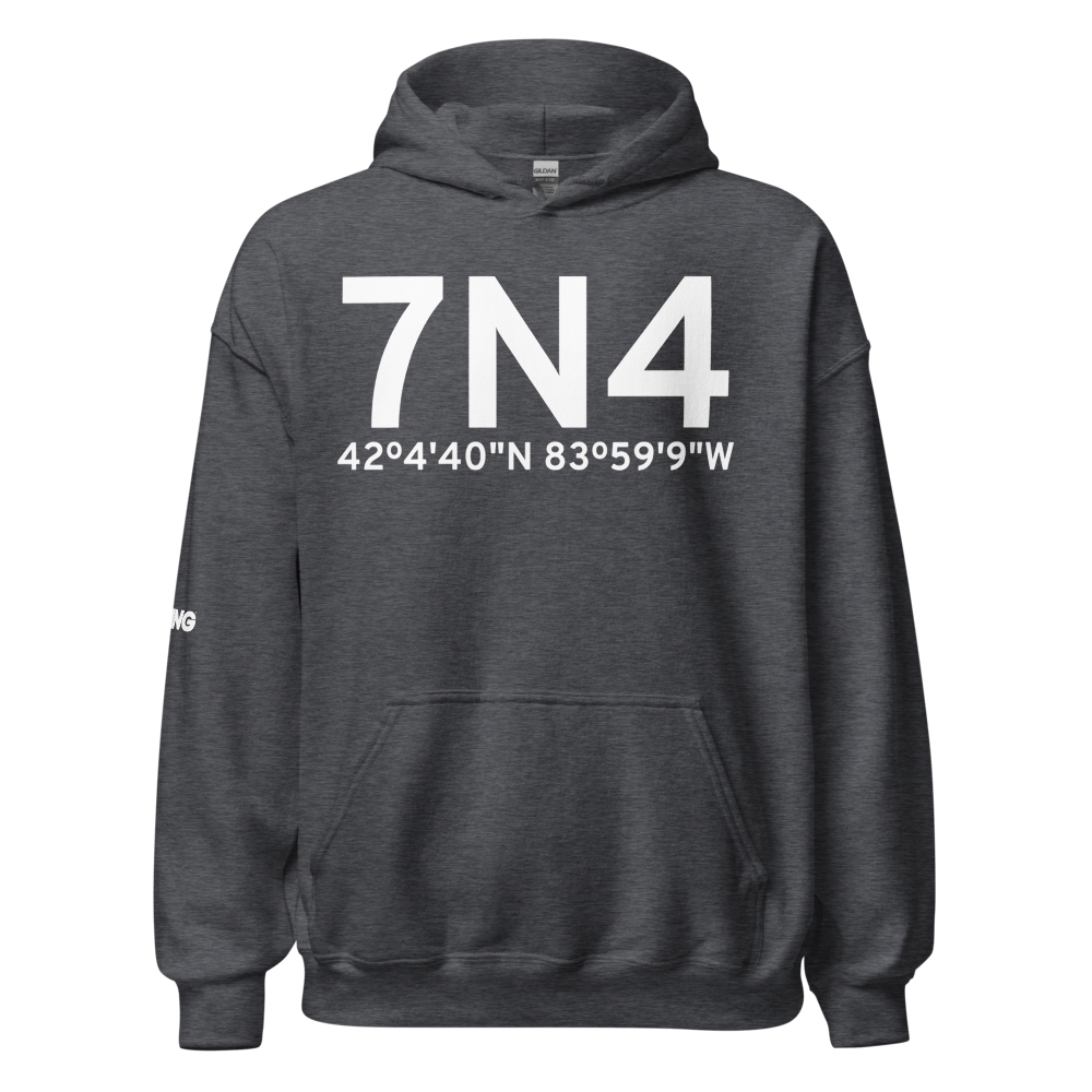 Clinton (7N4) Airport Hoodie Sweatshirt 