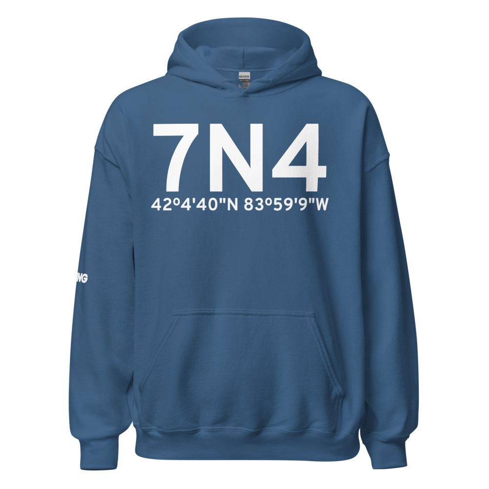 Clinton (7N4) Airport Hoodie Sweatshirt 