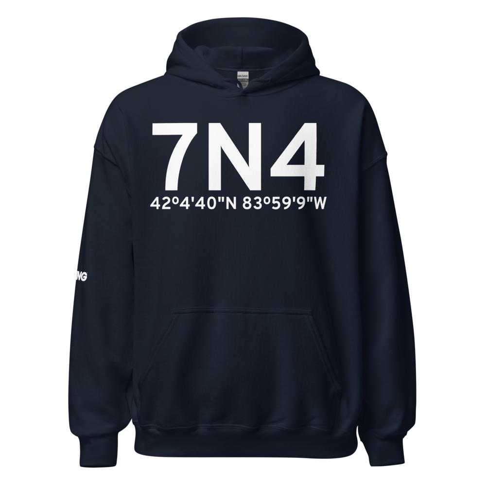 Clinton (7N4) Airport Hoodie Sweatshirt 