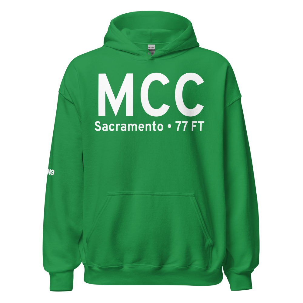 Sacramento (KMCC) Airport Hoodie Sweatshirt 