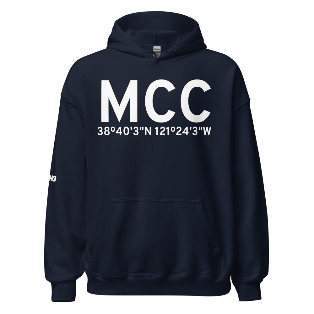 Sacramento (KMCC) Airport Hoodie Sweatshirt 