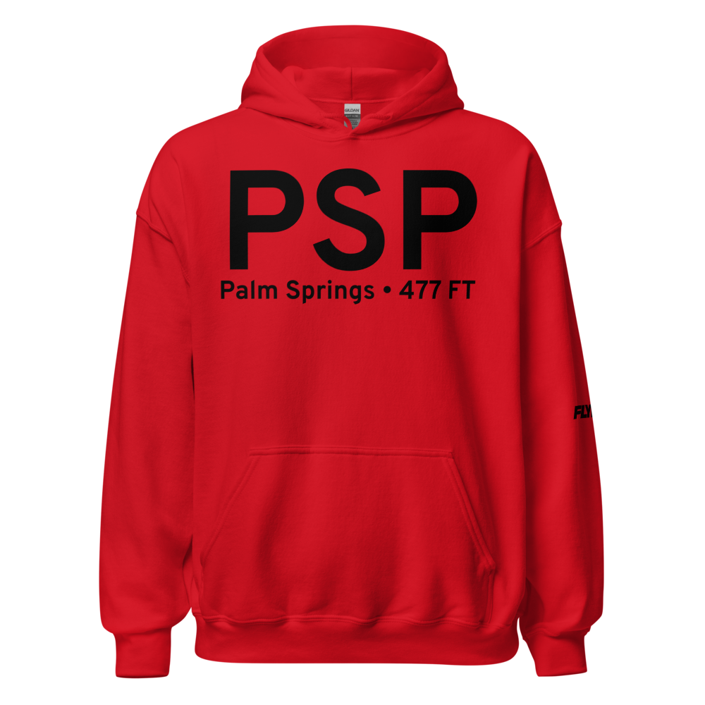 Palm Springs (KPSP) Airport Hoodie Sweatshirt 