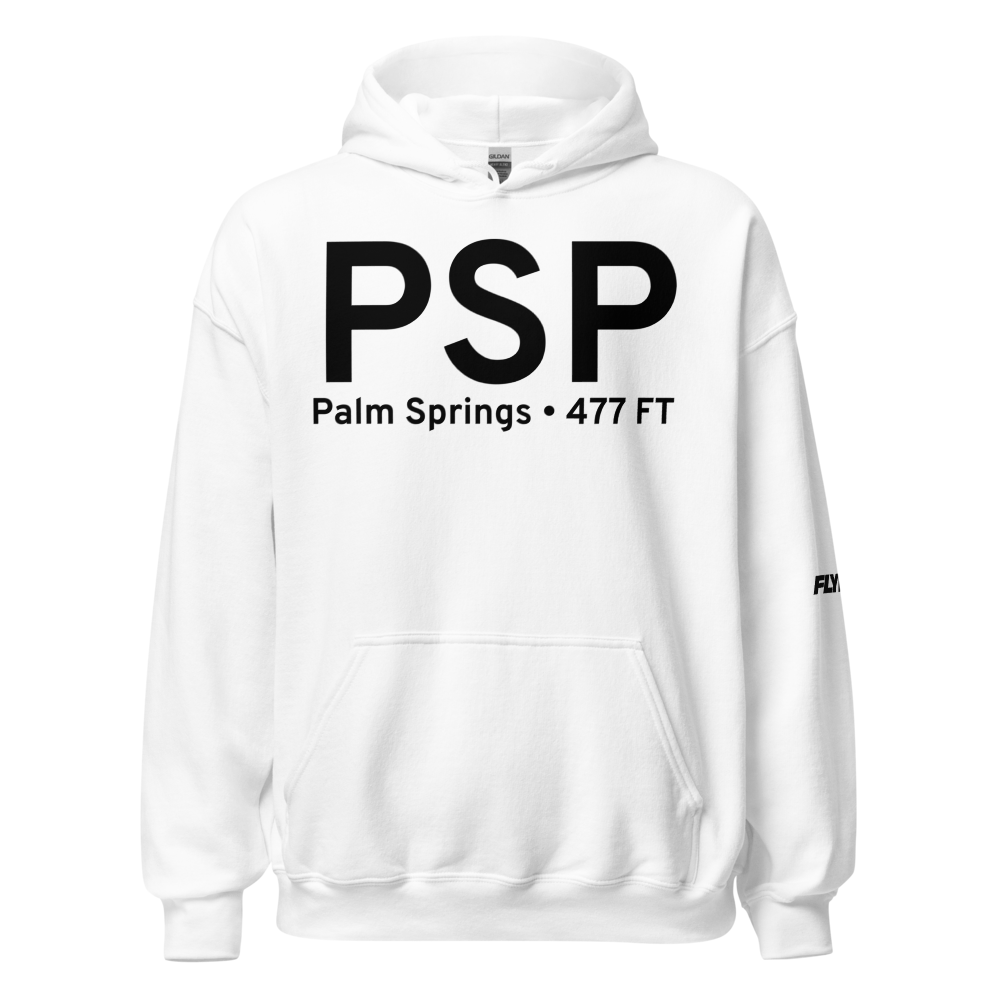 Palm Springs (KPSP) Airport Hoodie Sweatshirt 