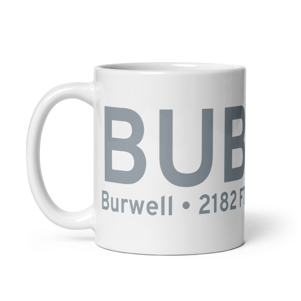 Burwell (KBUB) Airport Mug 