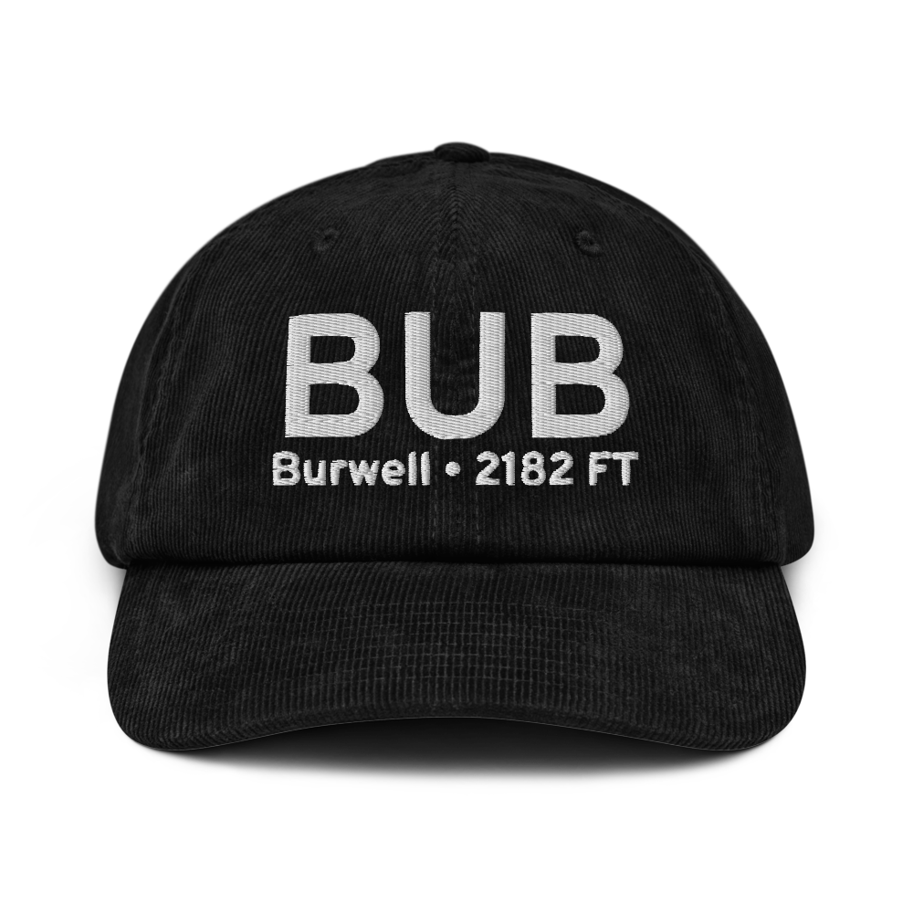 Burwell (KBUB) Airport Hat 