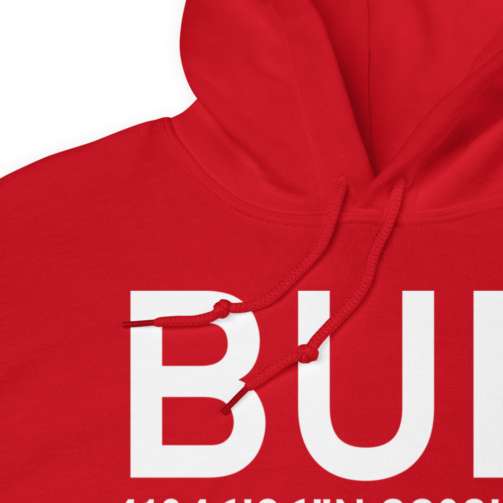 Burwell (KBUB) Airport Hoodie Sweatshirt 
