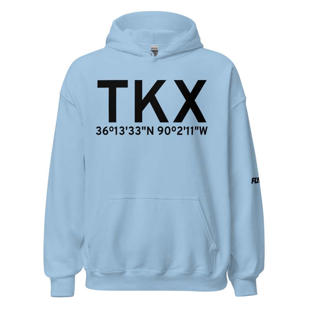 Kennett (KTKX) Airport Hoodie Sweatshirt 