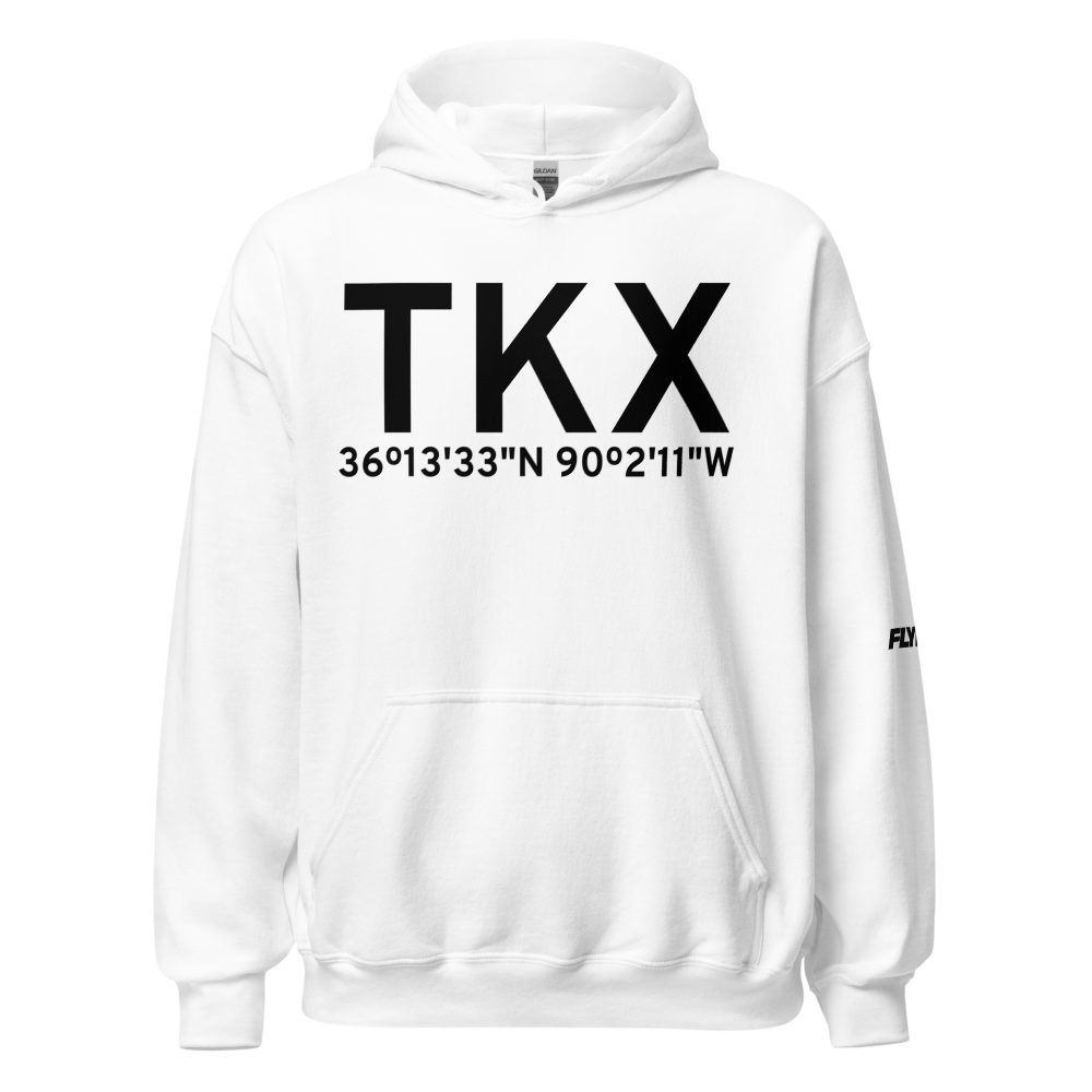 Kennett (KTKX) Airport Hoodie Sweatshirt 