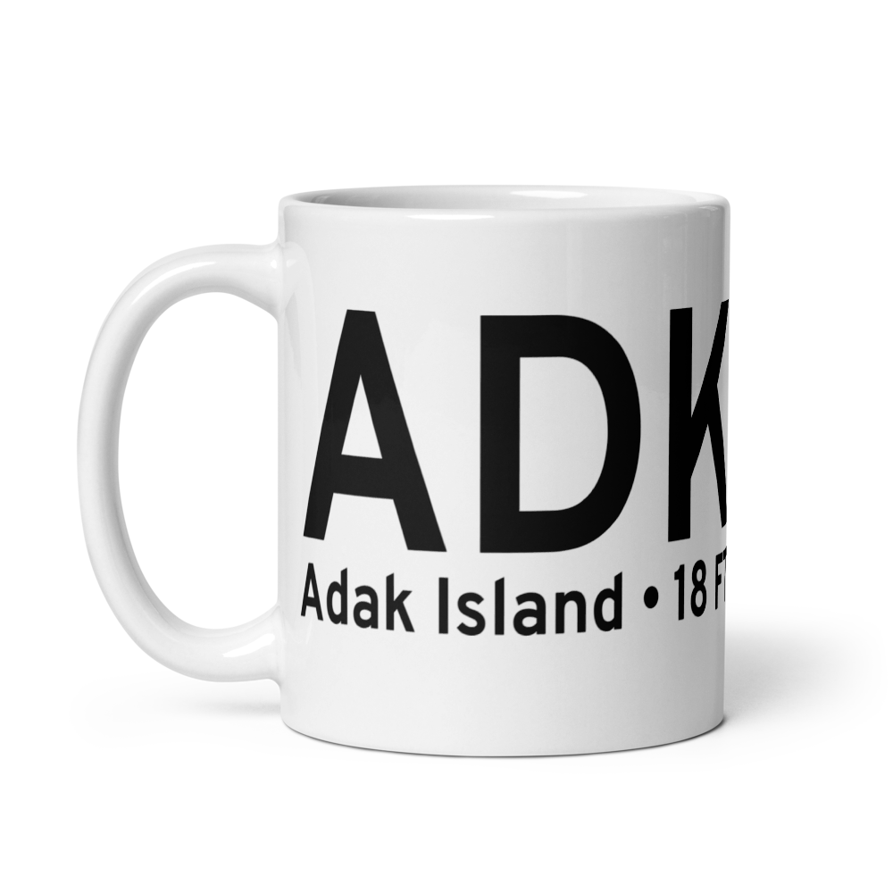 Adak Island (PADK) Airport Mug 