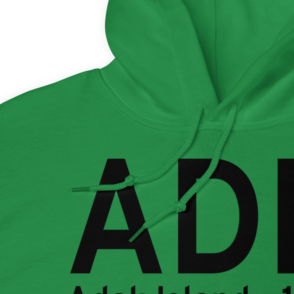 Adak Island (PADK) Airport Hoodie Sweatshirt 