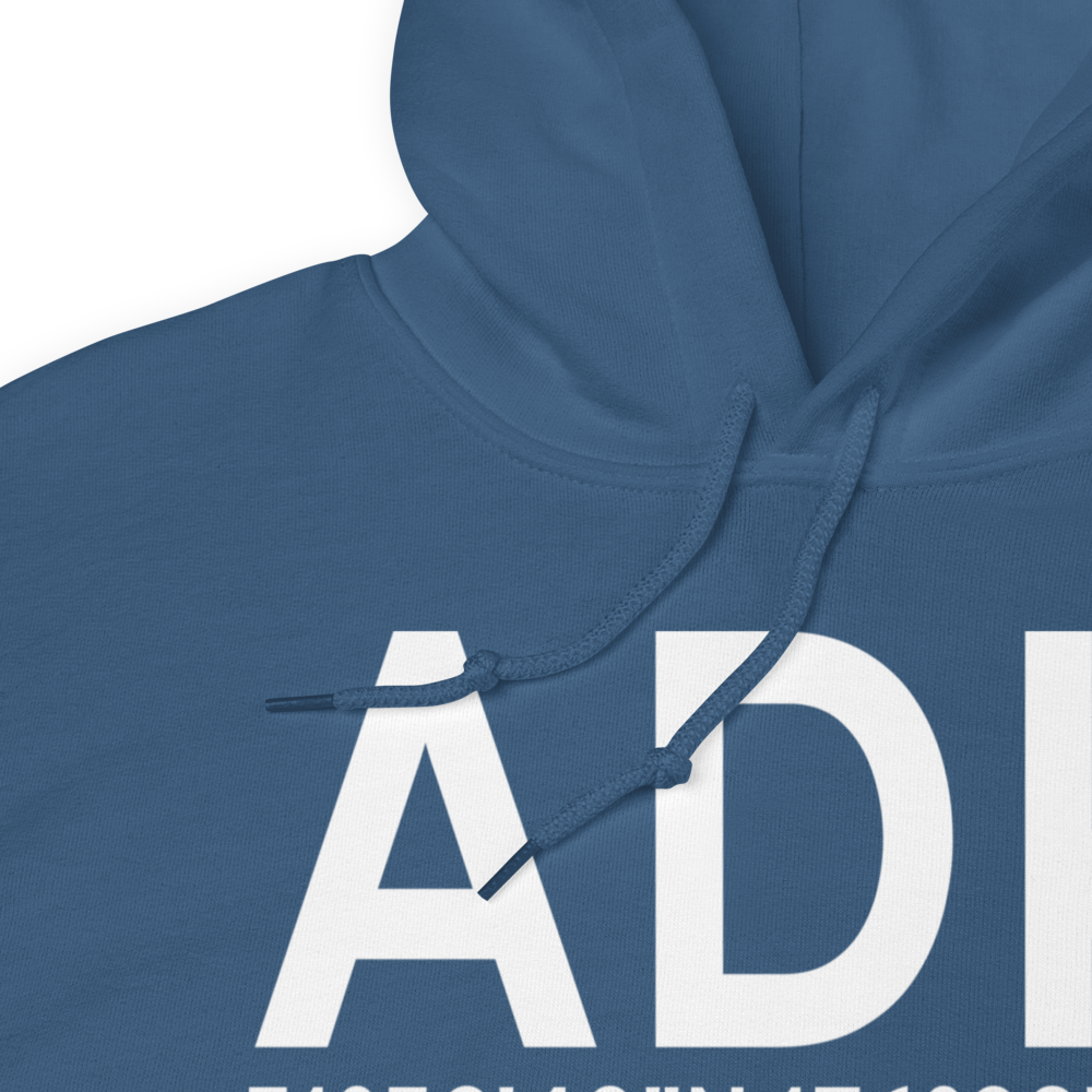 Adak Island (PADK) Airport Hoodie Sweatshirt 