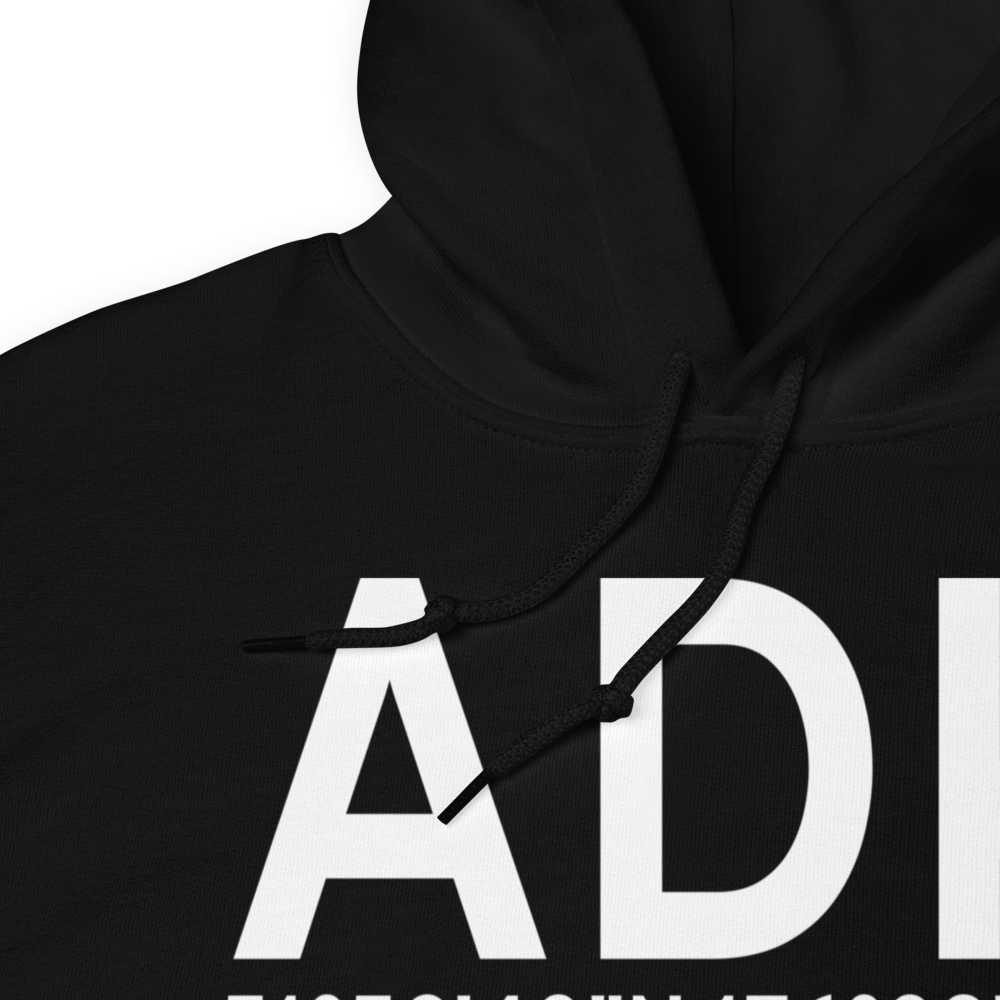 Adak Island (PADK) Airport Hoodie Sweatshirt 