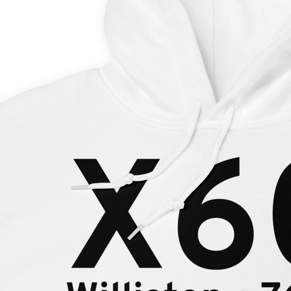 Williston (KX60) Airport Hoodie Sweatshirt 