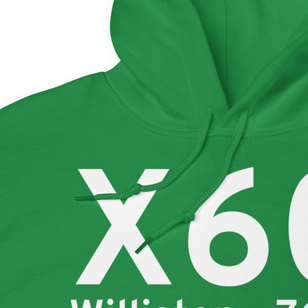 Williston (KX60) Airport Hoodie Sweatshirt 