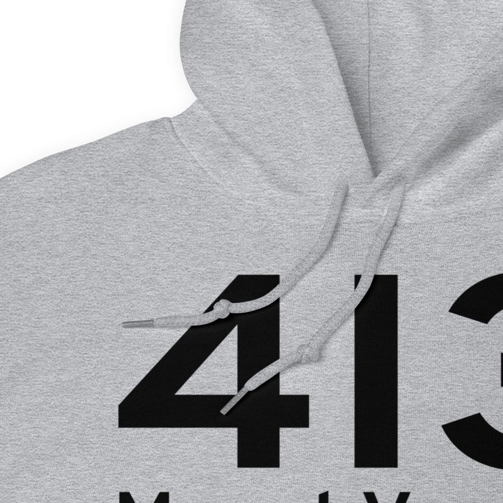 Mount Vernon (K4I3) Airport Hoodie Sweatshirt 