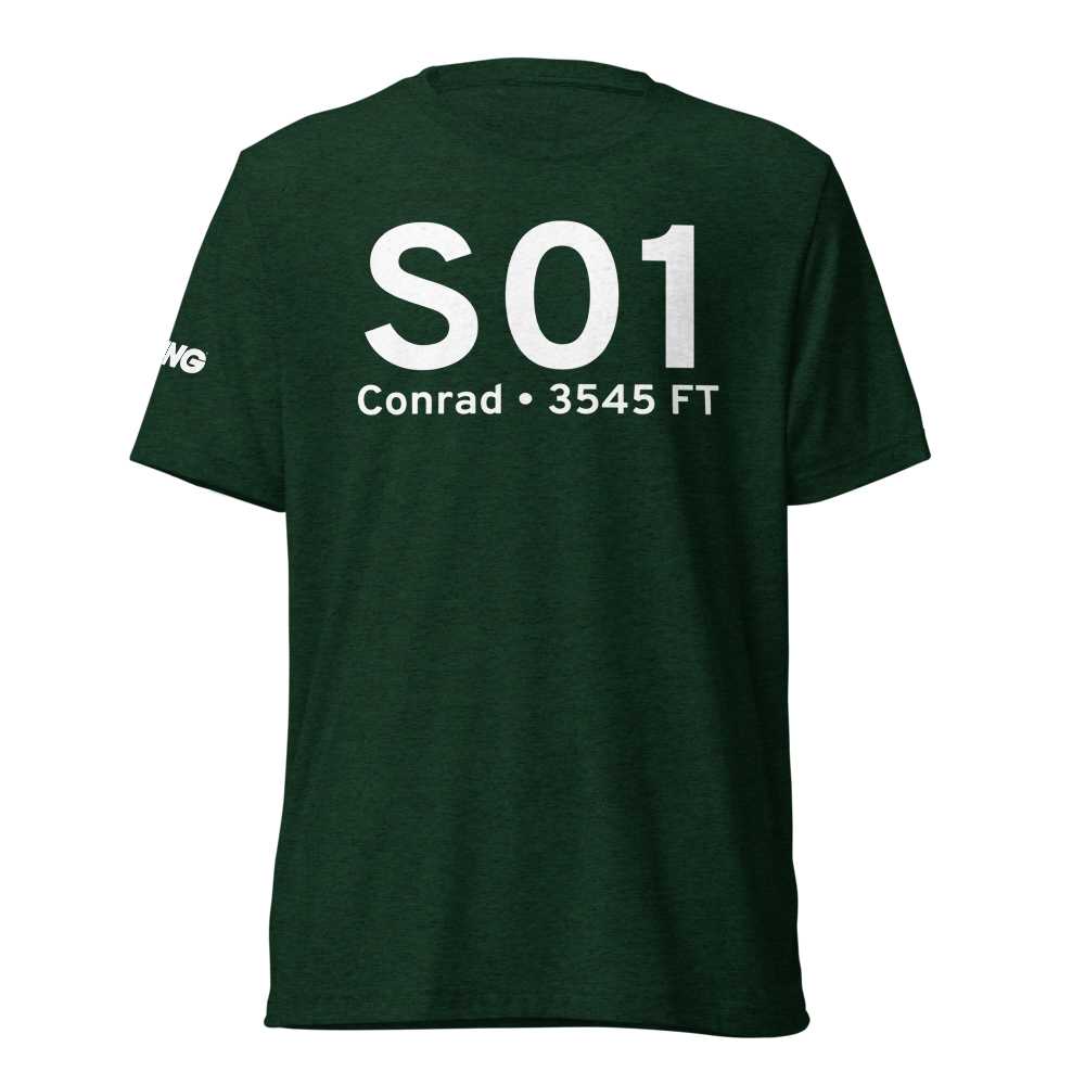 Conrad (KS01) Airport Tri-blend T-Shirt 