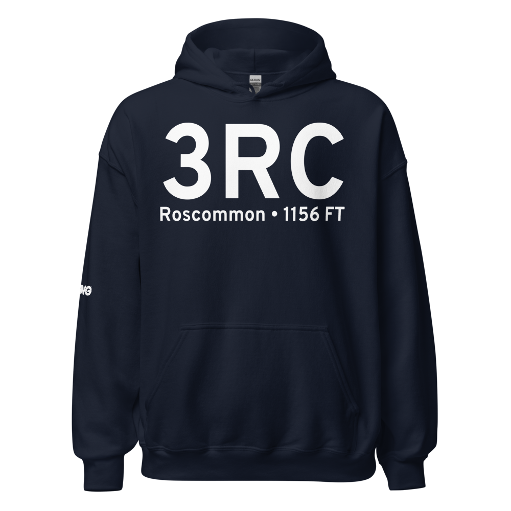 Roscommon (K3RC) Airport Hoodie Sweatshirt 