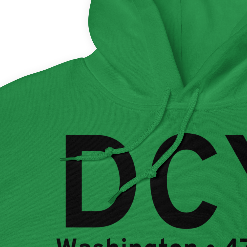 Washington (KDCY) Airport Hoodie Sweatshirt 