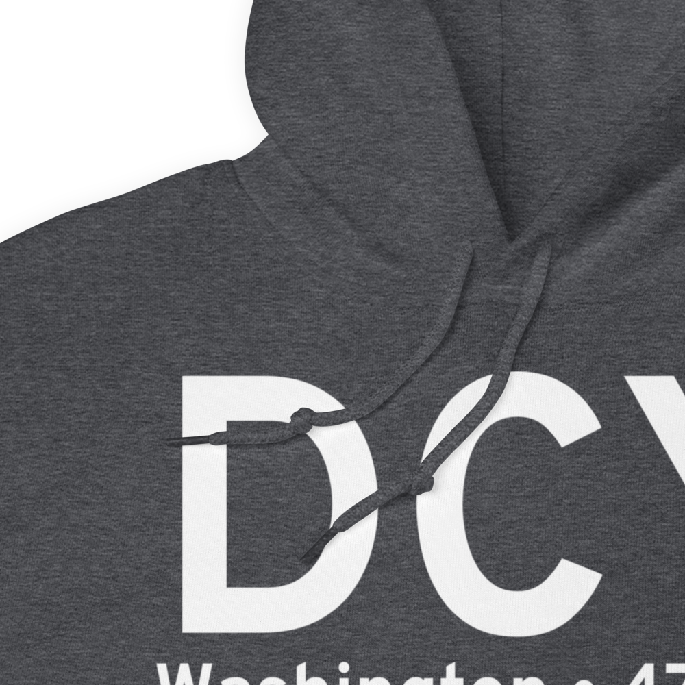 Washington (KDCY) Airport Hoodie Sweatshirt 