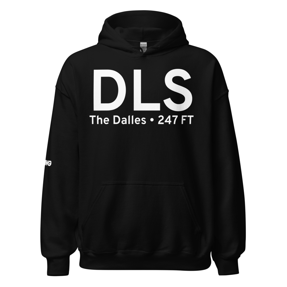 The Dalles (KDLS) Airport Hoodie Sweatshirt 
