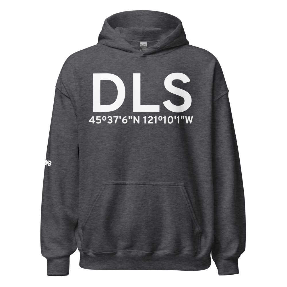 The Dalles (KDLS) Airport Hoodie Sweatshirt 