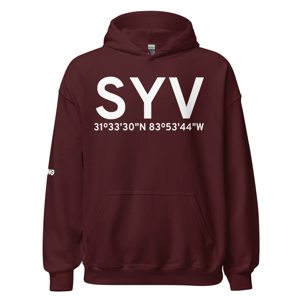 Sylvester (KSYV) Airport Hoodie Sweatshirt 