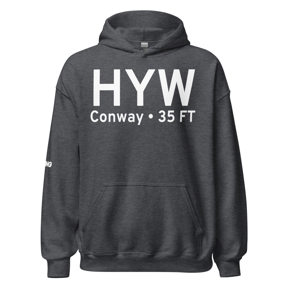 Conway (KHYW) Airport Hoodie Sweatshirt 