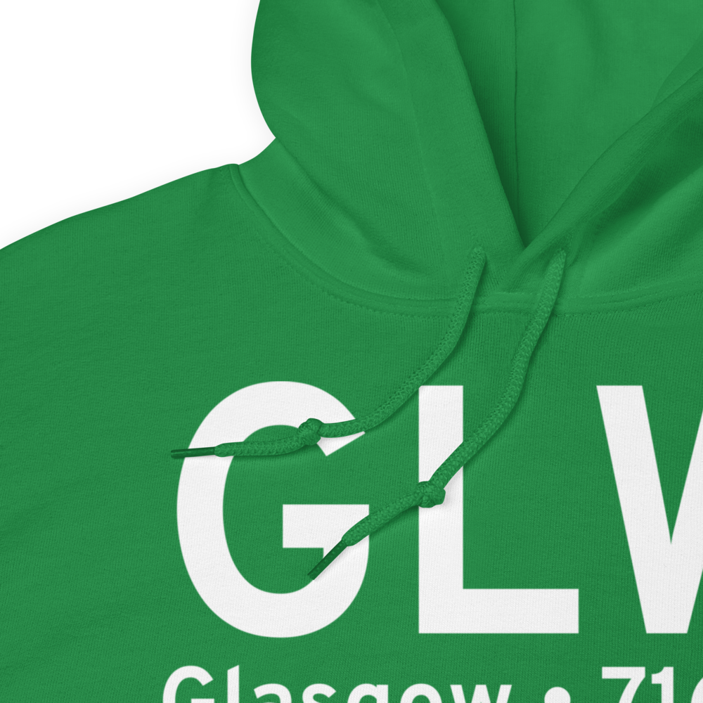 Glasgow (KGLW) Airport Hoodie Sweatshirt 